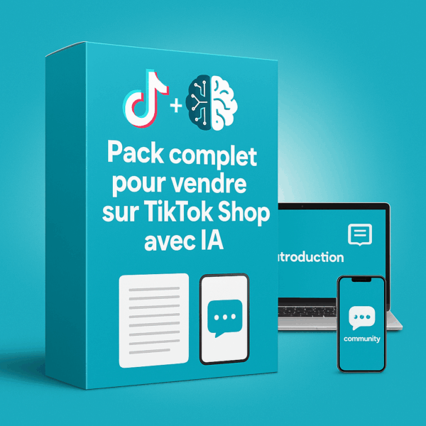 Pack Complet – TikTok Shop pour Créateur
