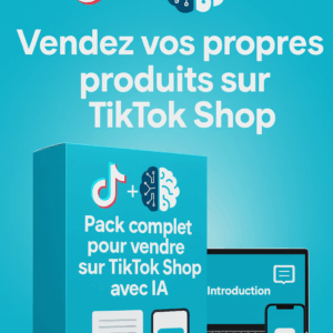 🎓 Formation Complète – Vendre sur TikTok Shop Développe ton business grâce au canal de vente le plus puissant du moment.